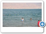 floating in the Dead Sea